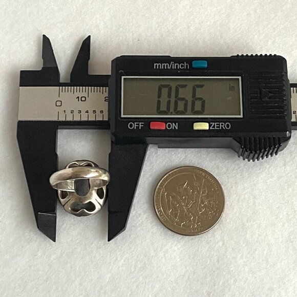 Sterling Silver 925 Southwest Style Bezel Set Oval Lapis Cabochon Ring Sz 6 - Picture 14 of 16